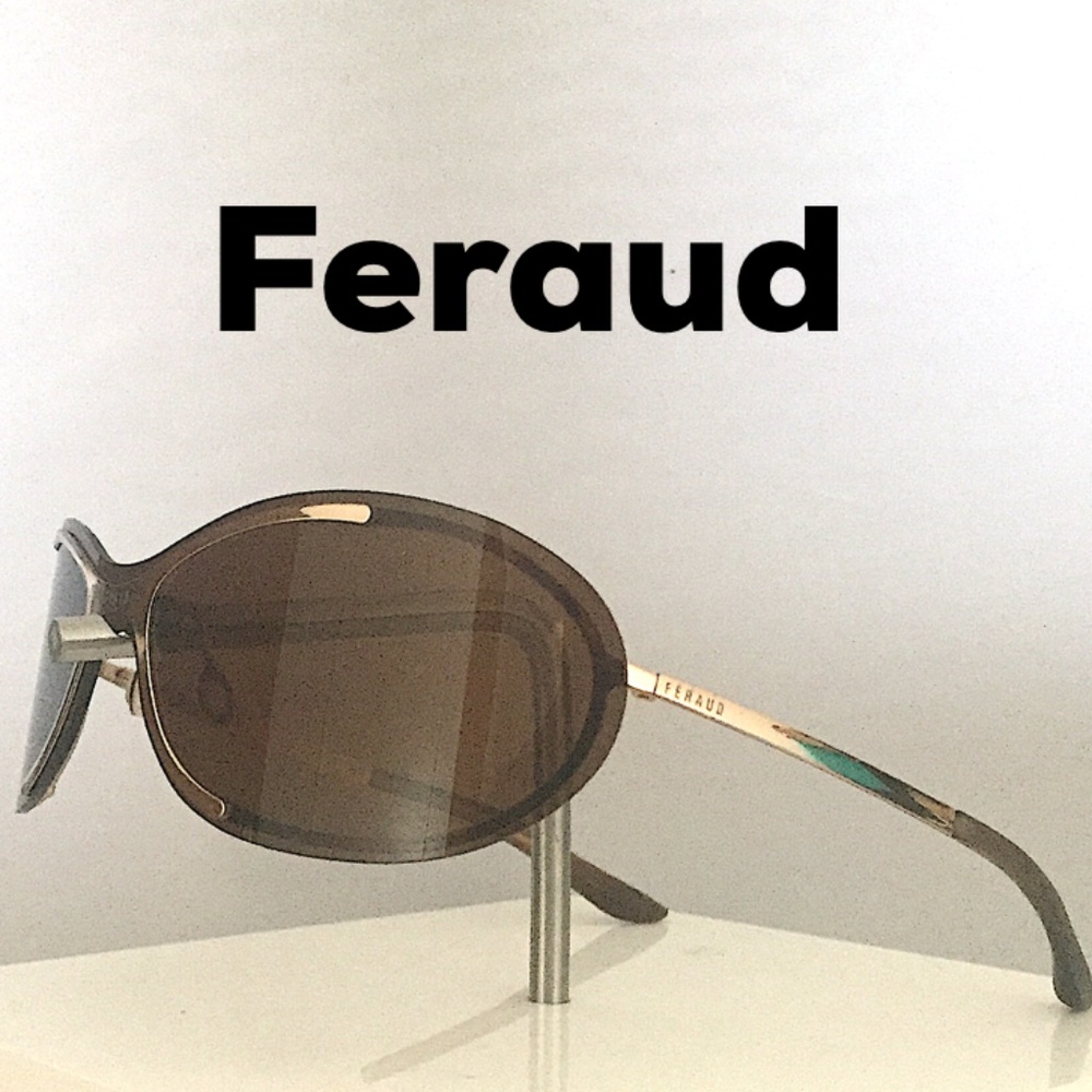 Vintage Feraud Shield Sunglasses  F 3506 A